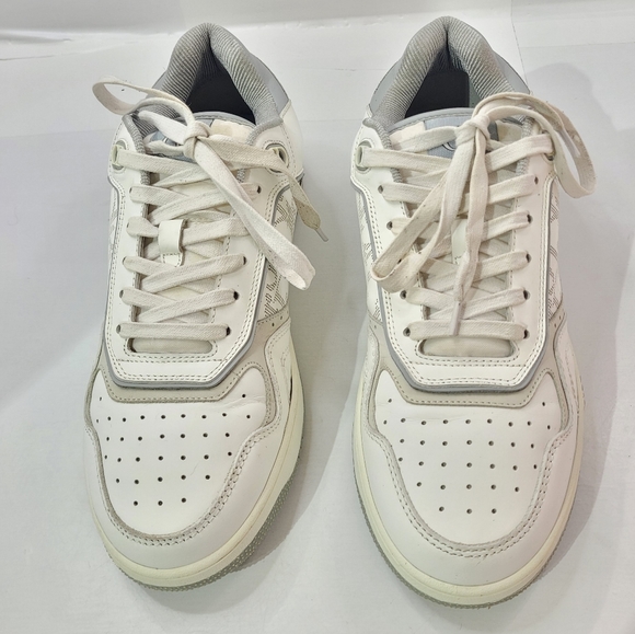 CHRISTIAN DIOR B27 LOW TOP WHITE/GREY SNEAKER SIZE EU43/US10 - Picture 3 of 16